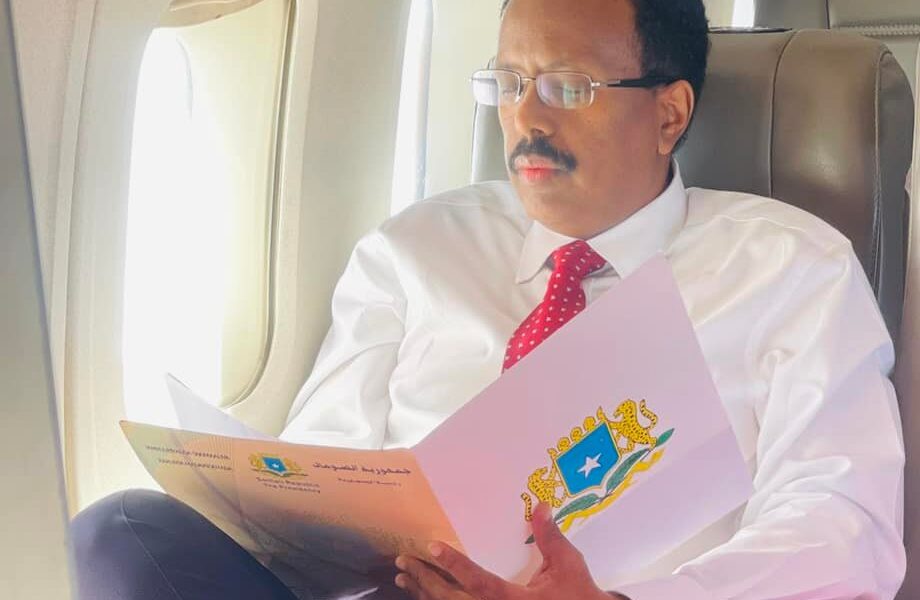 Madaxweyne Farmaajo Oo U Dhoofay Dalka Qatar Iyo Villa Oo War Soo